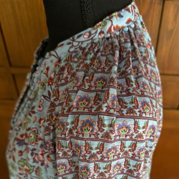 Boden Floral Print Long Sleeve Jersey Shirt - Picture 5 of 10